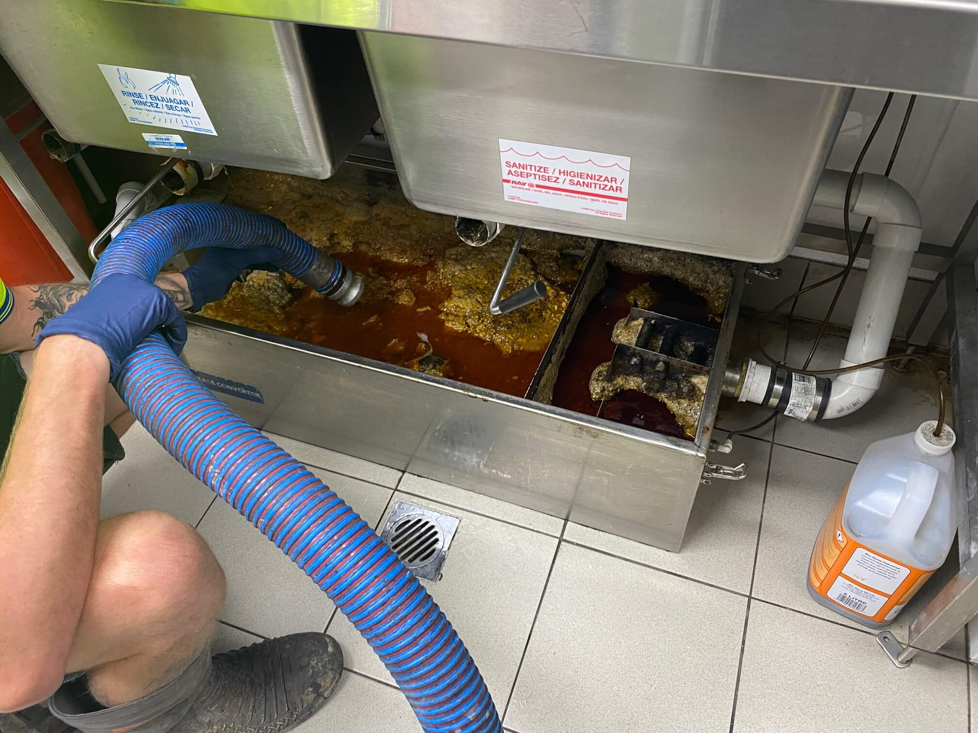 Grease Trap Cleaning in Eaton